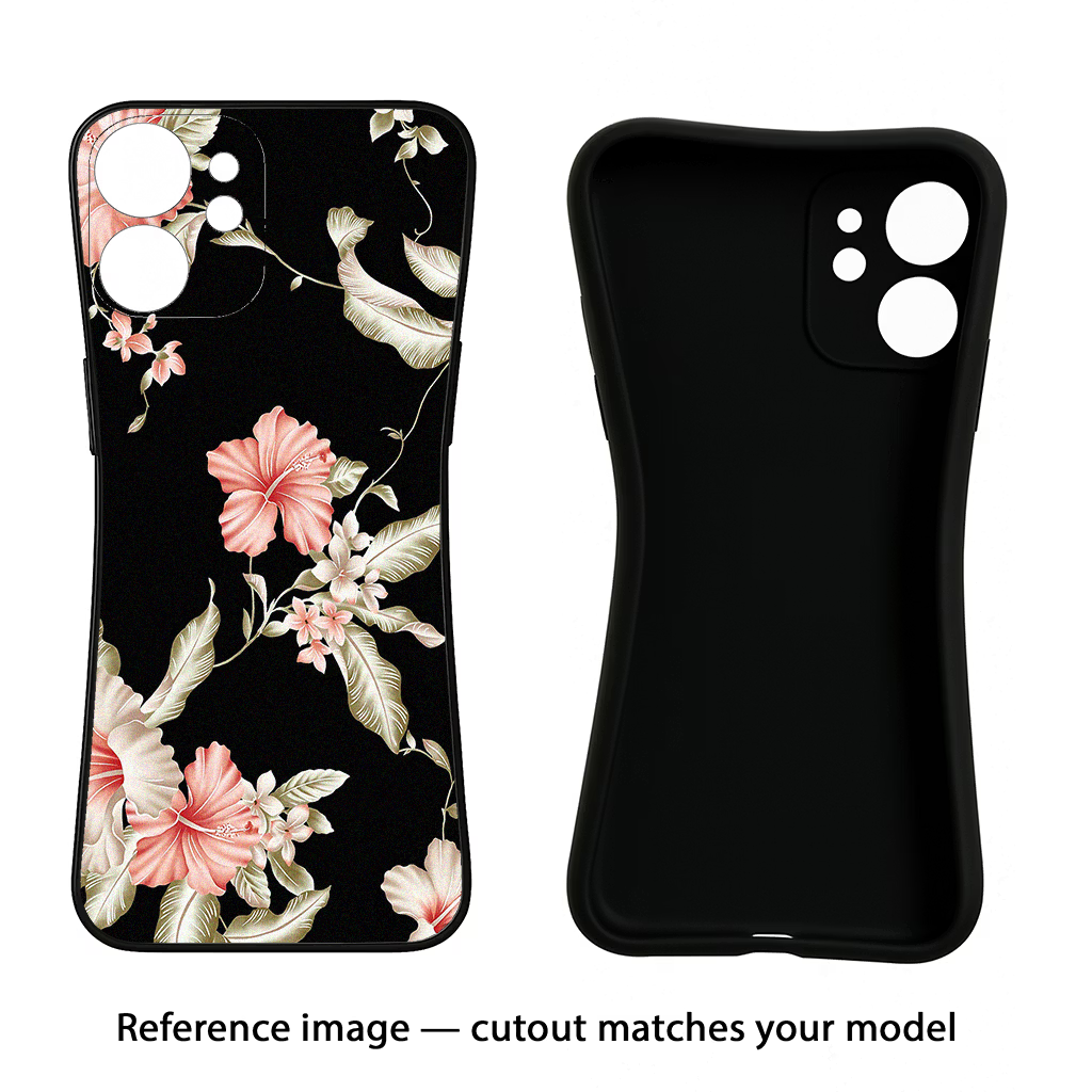 Flowers Samsung S24 FE 5G Black Soft Case Back Cover by Casekaro