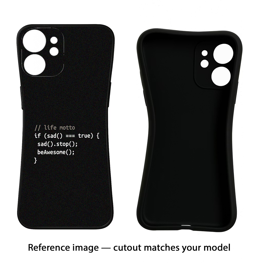 Life Motto Code Samsung S24 FE 5G Black Soft Case Back Cover by Casekaro