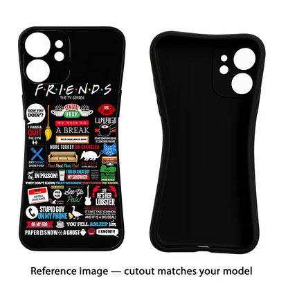 FRIENDS Realme 14 Pro Plus 5G Back Cover