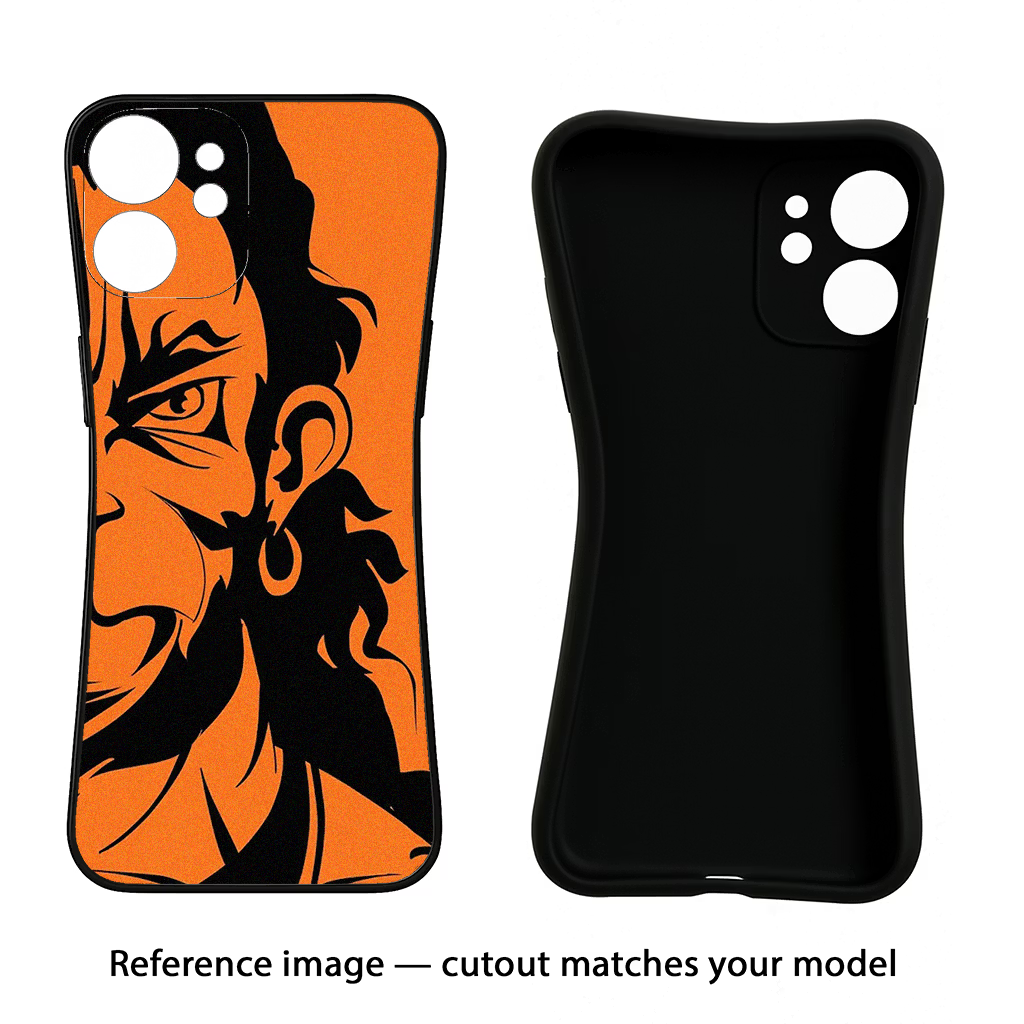 Hanuman CMF by Nothing Phone 1 Black Soft Case Back Cover by Casekaro