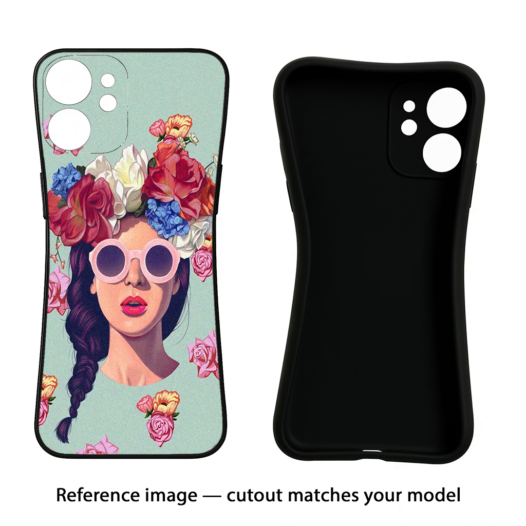 Pretty Girl CMF by Nothing Phone 1 Black Soft Case Back Cover by Casekaro
