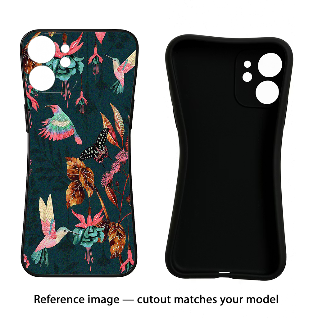 Birds Samsung S24 FE 5G Black Soft Case Back Cover by Casekaro