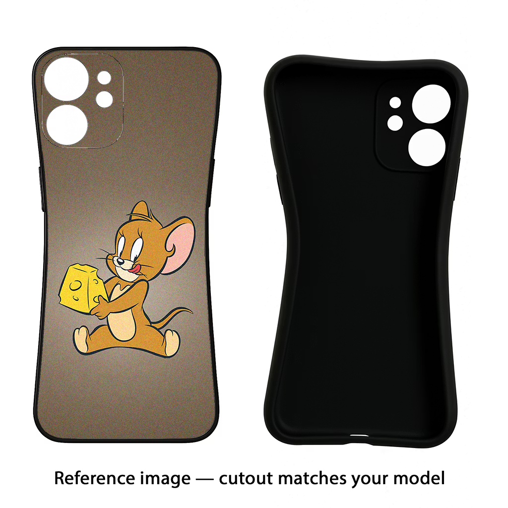 Jerry CMF by Nothing Phone 1 Black Soft Case Back Cover by Casekaro
