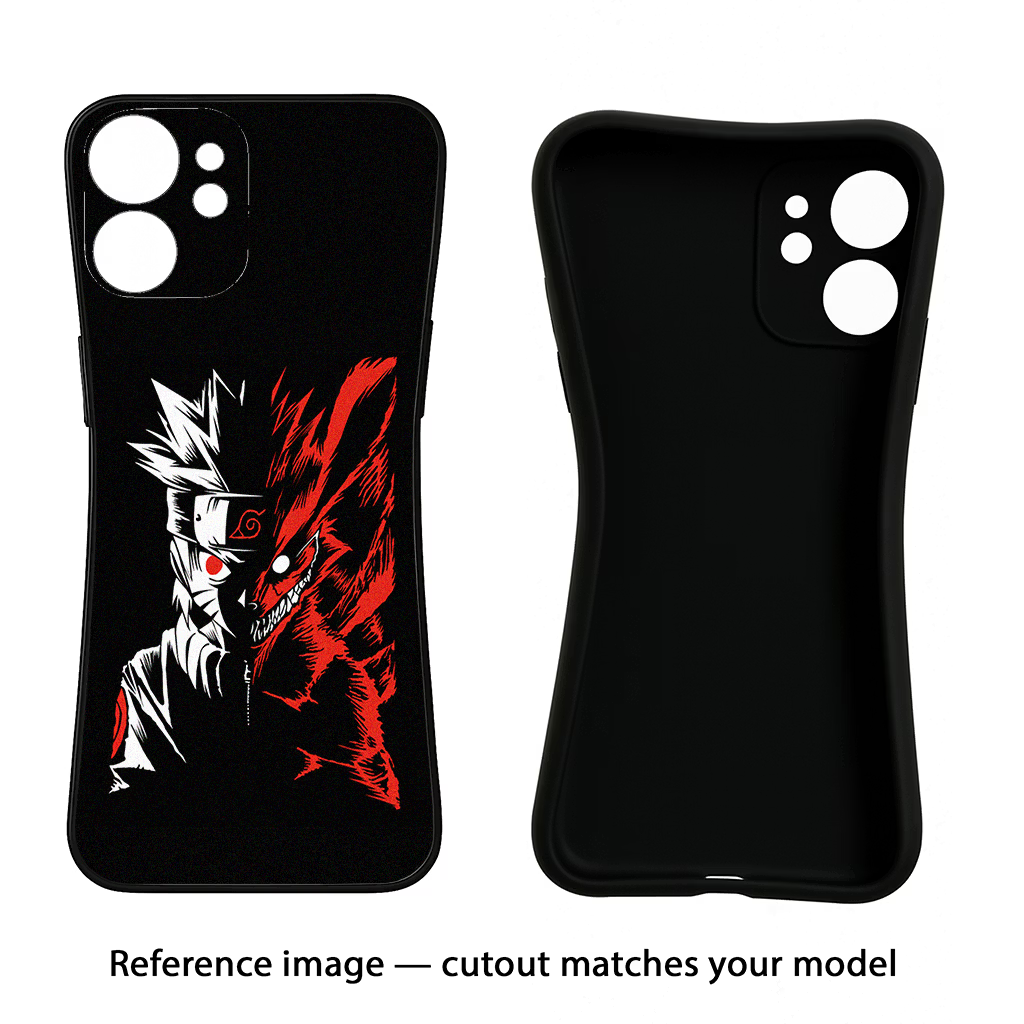 Naruto Two Face CMF by Nothing Phone 1 Black Soft Case Back Cover by Casekaro