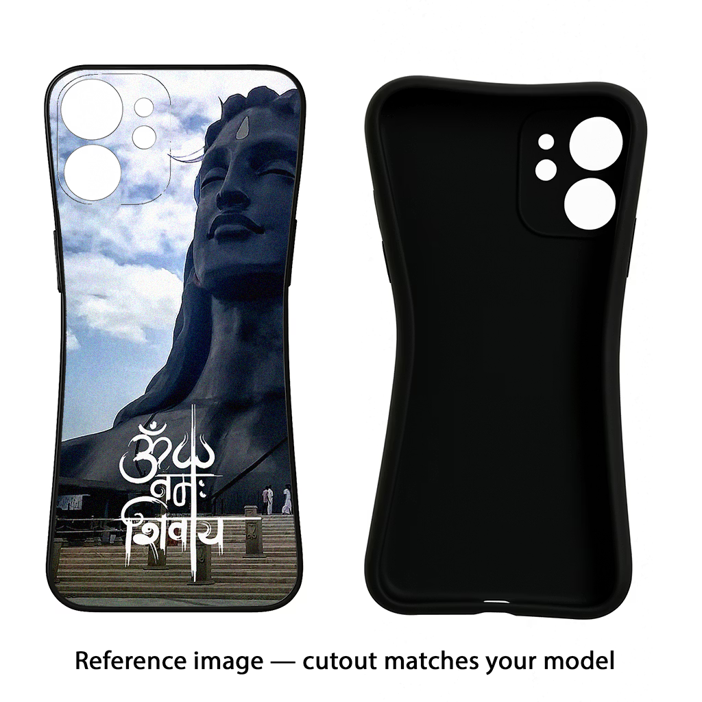 Om Namah Shivay Samsung S24 FE 5G Black Soft Case Back Cover by Casekaro