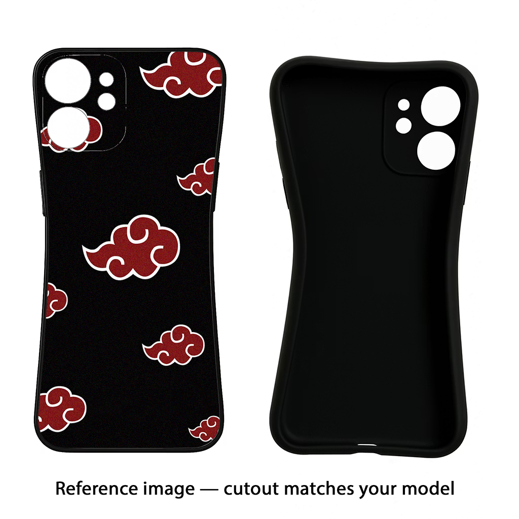 Akatsuki iPhone 16 Pro Black Soft Case Back Cover by Casekaro