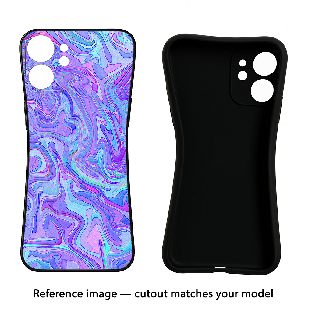 Glitter CMF by Nothing Phone 1 Black Soft Case Back Cover by Casekaro