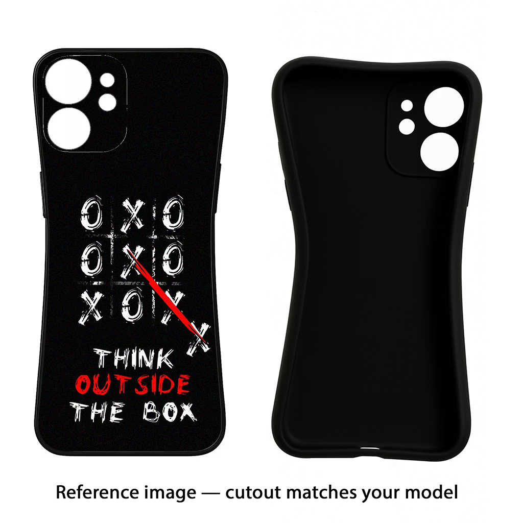 Think out of the BOX Samsung S24 FE 5G Black Soft Case Back Cover by Casekaro