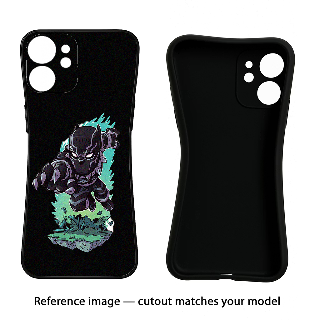 Black Panther Samsung S24 FE 5G Black Soft Case Back Cover by Casekaro
