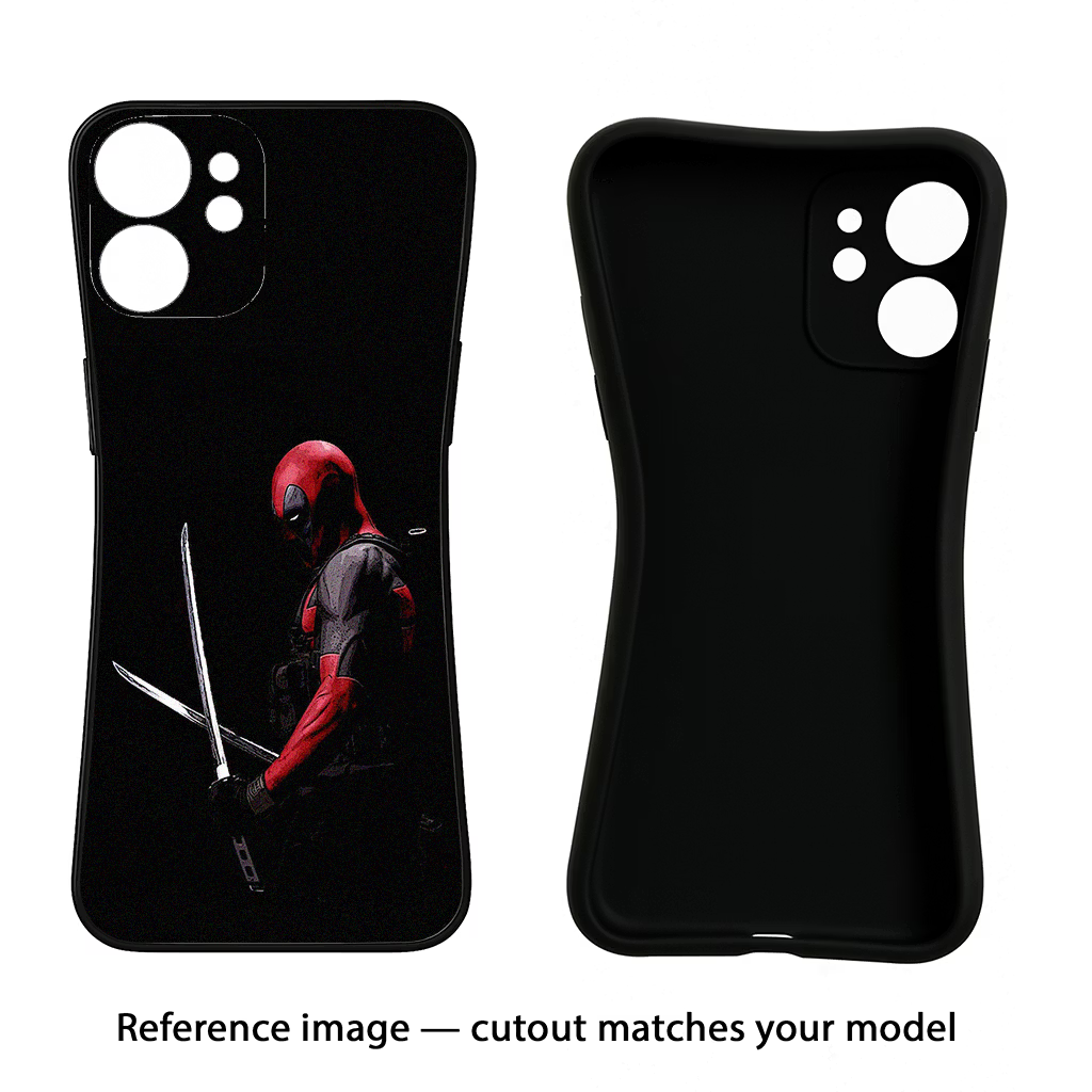 Deadpool CMF by Nothing Phone 1 Black Soft Case Back Cover by Casekaro