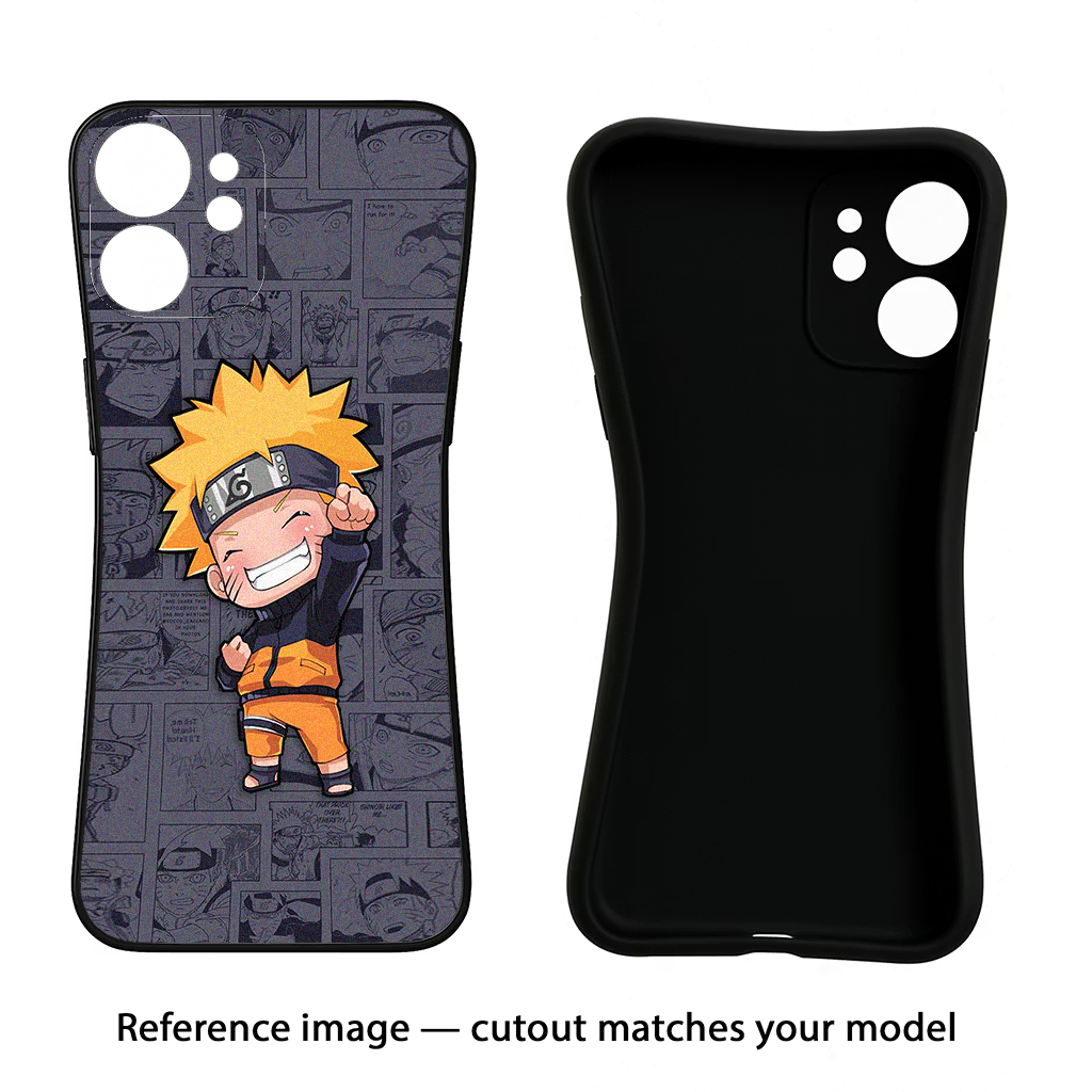 Chota Naruto Samsung S24 FE 5G Black Soft Case Back Cover by Casekaro