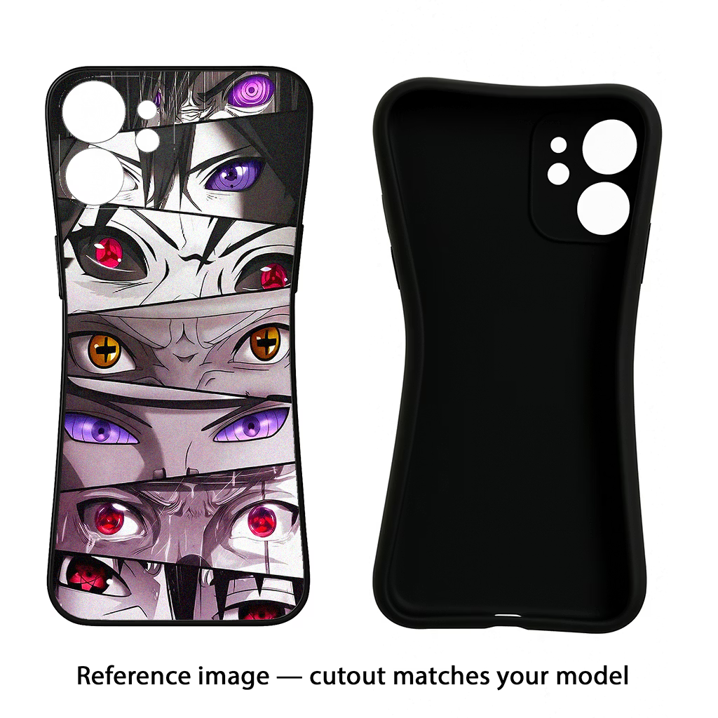 Naruto Anime Samsung S24 Ultra Black Soft Case Back Cover by Casekaro