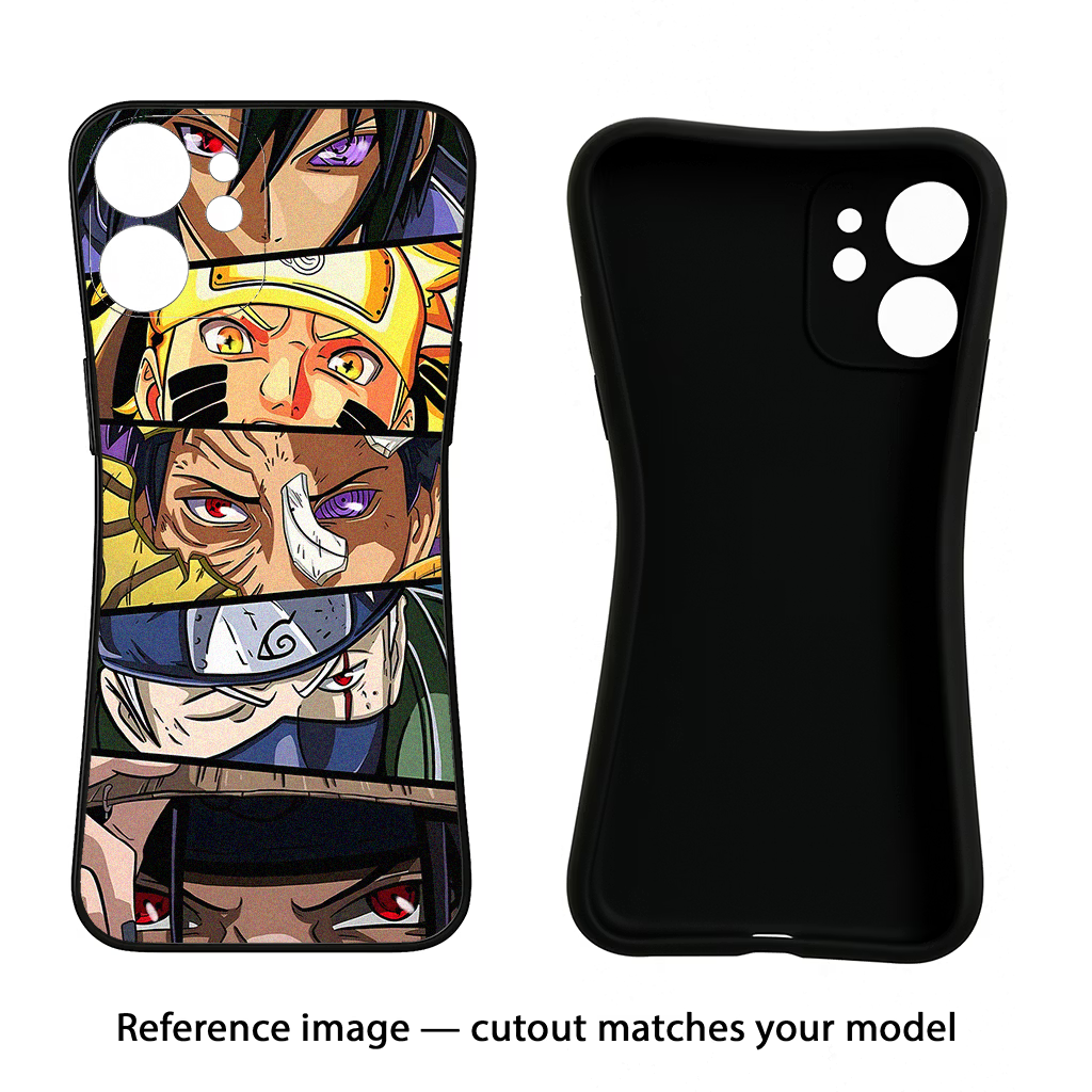 Naruto Character Nothing Phone 2A Black Soft Case Back Cover by Casekaro