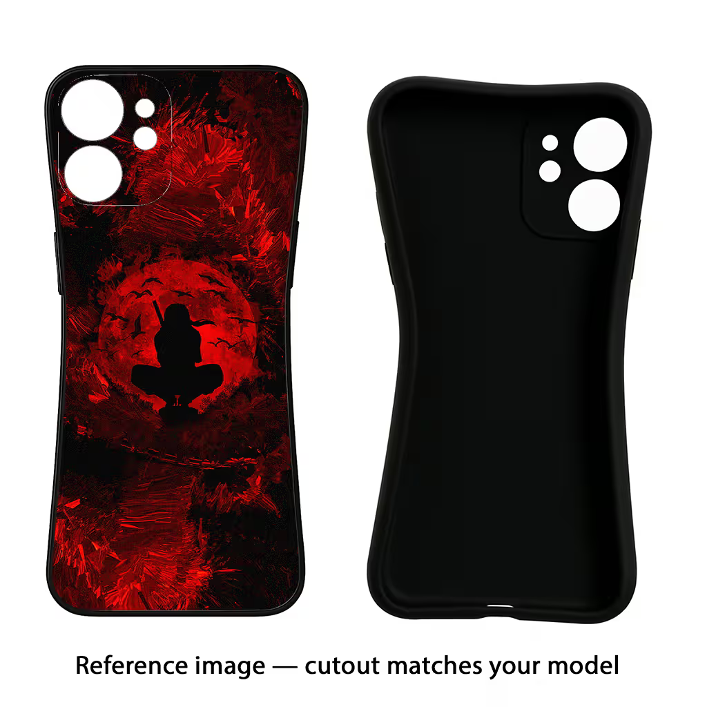 Itachi Uchiha Realme 11 Pro/Pro+ 5G Black Soft Case Back Cover by Casekaro