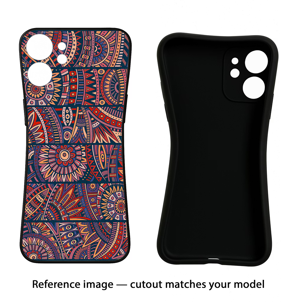 African Culture Design Samsung S24 FE 5G Black Soft Case Back Cover by Casekaro