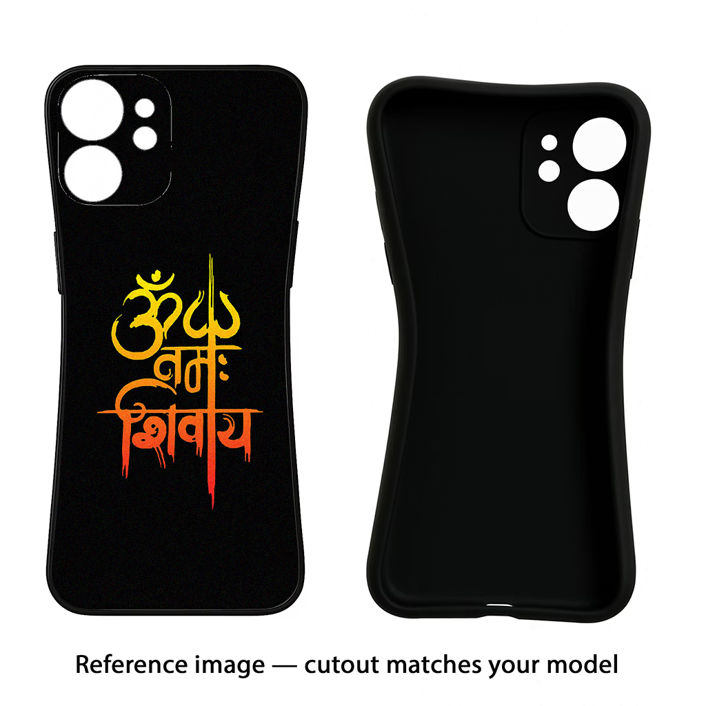 Om Namah Shivay CMF by Nothing Phone 1 Black Soft Case Back Cover by Casekaro