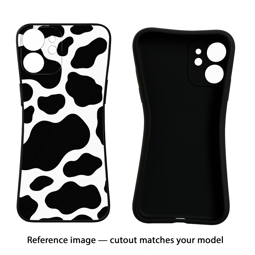 Cow Spots Samsung S24 FE 5G Black Soft Case Back Cover by Casekaro