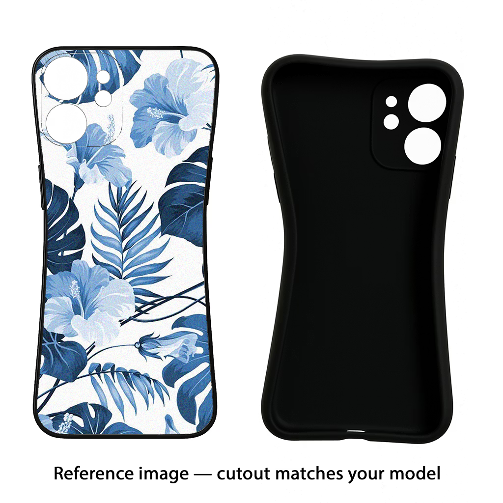 Fabric Art CMF by Nothing Phone 1 Black Soft Case Back Cover by Casekaro