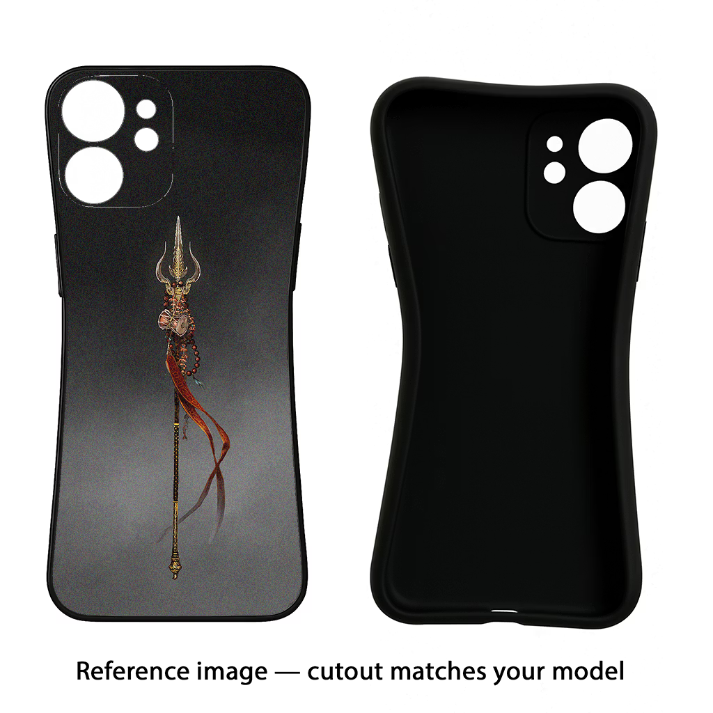 Shiv Trishul CMF by Nothing Phone 1 Black Soft Case Back Cover by Casekaro