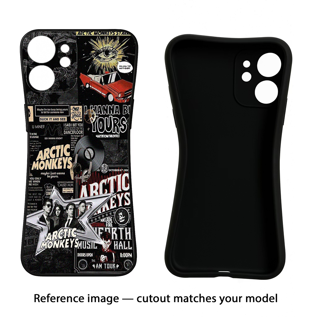 Arctic Monkeys CMF by Nothing Phone 1 Black Soft Case Back Cover by Casekaro