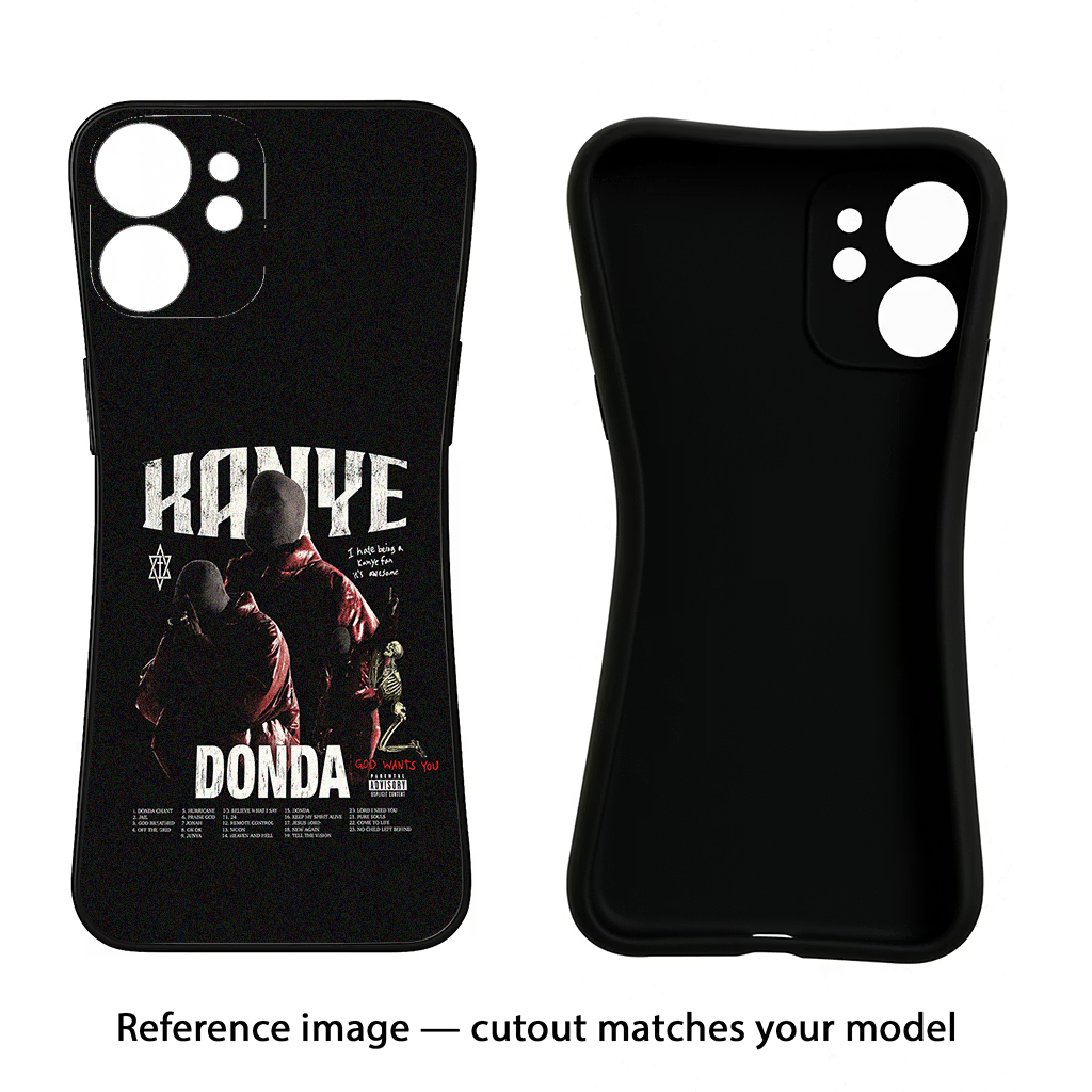 Donda Kanye West Samsung S24 FE 5G Black Soft Case Back Cover by Casekaro