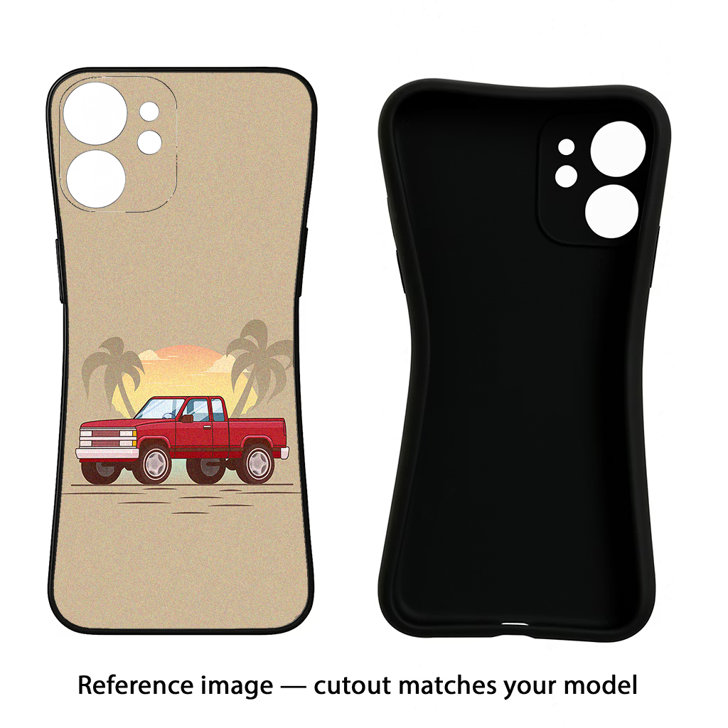 Desert Classic Drive CMF by Nothing Phone 1 Black Soft Case Back Cover by Casekaro