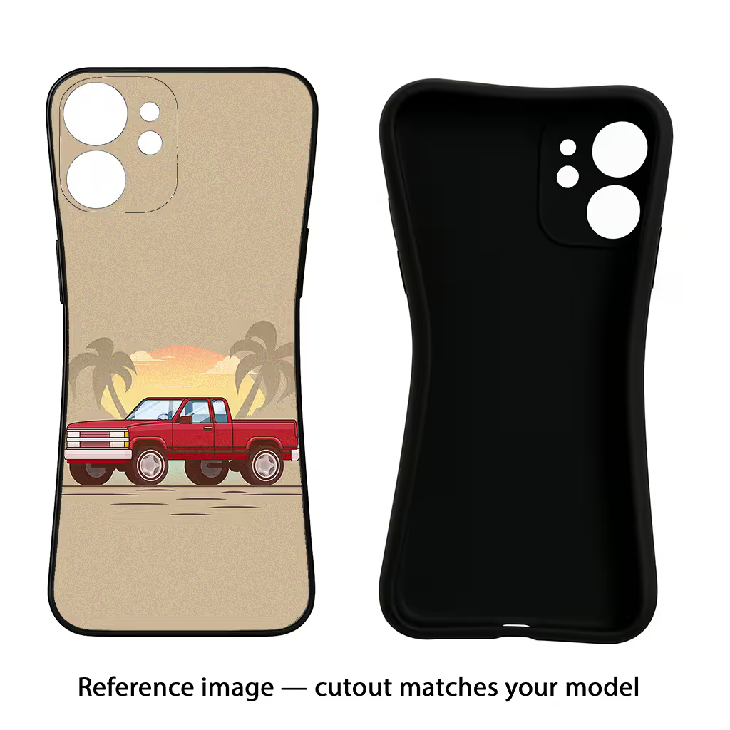 Desert Classic Drive Oppo A18/Oppo A38 Black Soft Case Back Cover by Casekaro