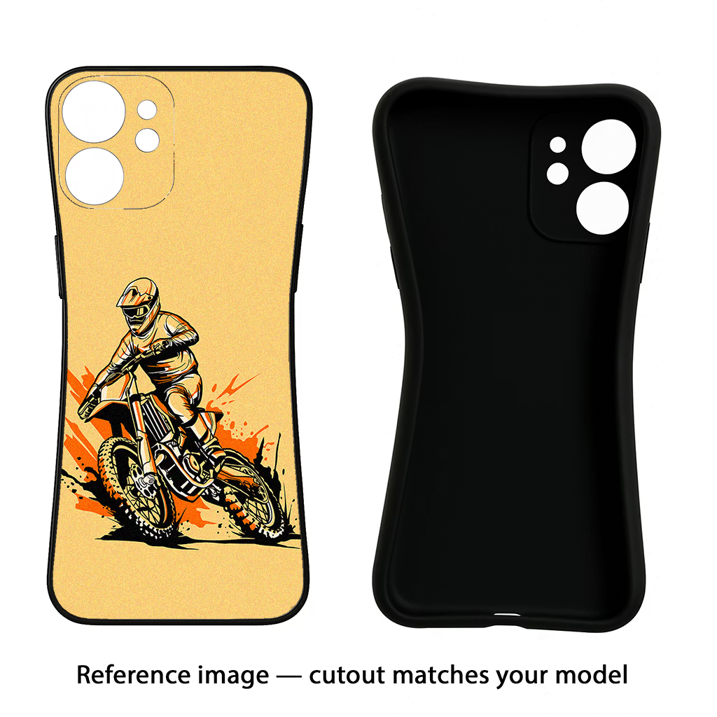 Off-Road Fury CMF by Nothing Phone 1 Black Soft Case Back Cover by Casekaro