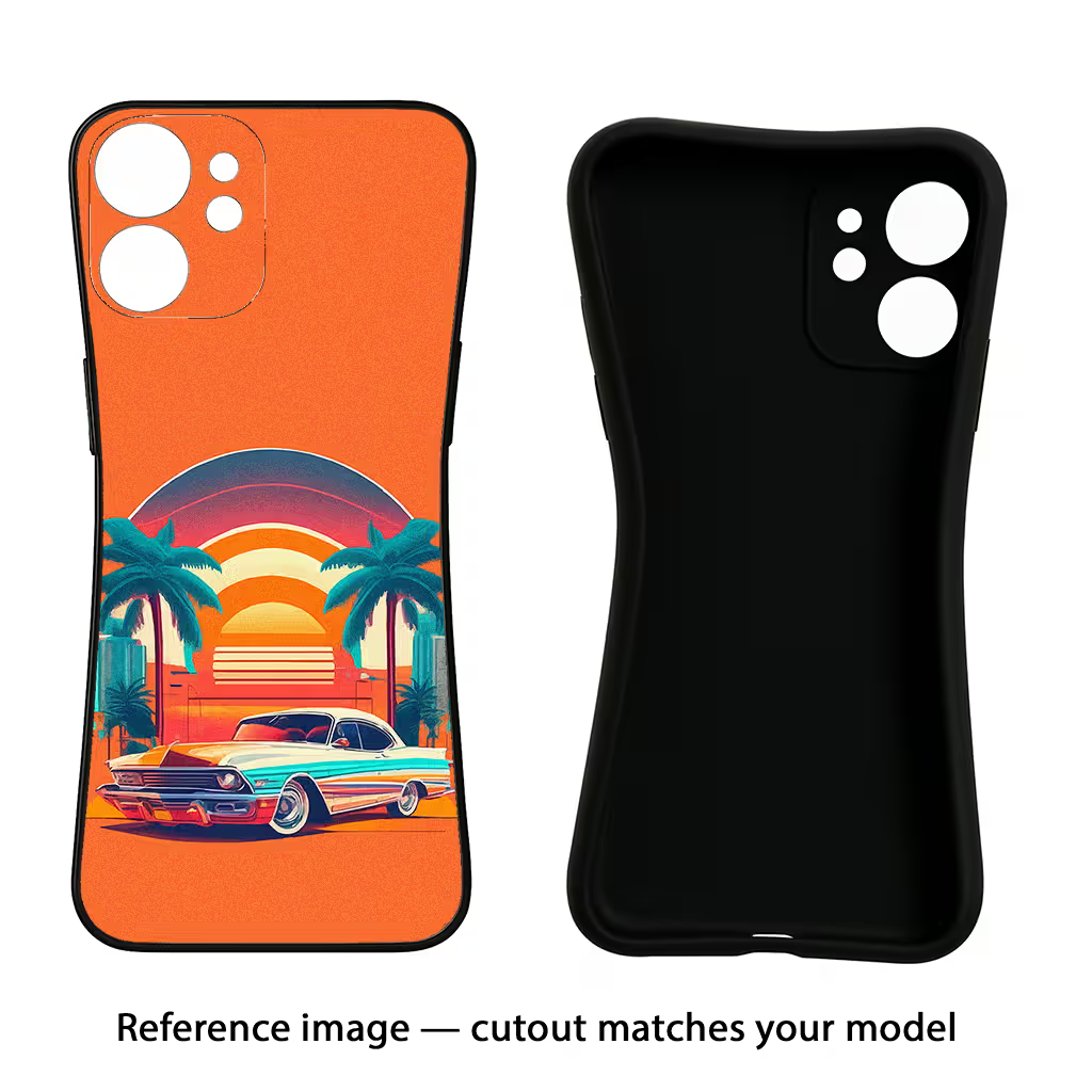 Palm Drive 80s Realme 14 Pro Plus 5G Back Cover