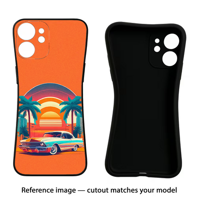 Palm Drive 80s Realme 14 Pro Plus 5G Back Cover