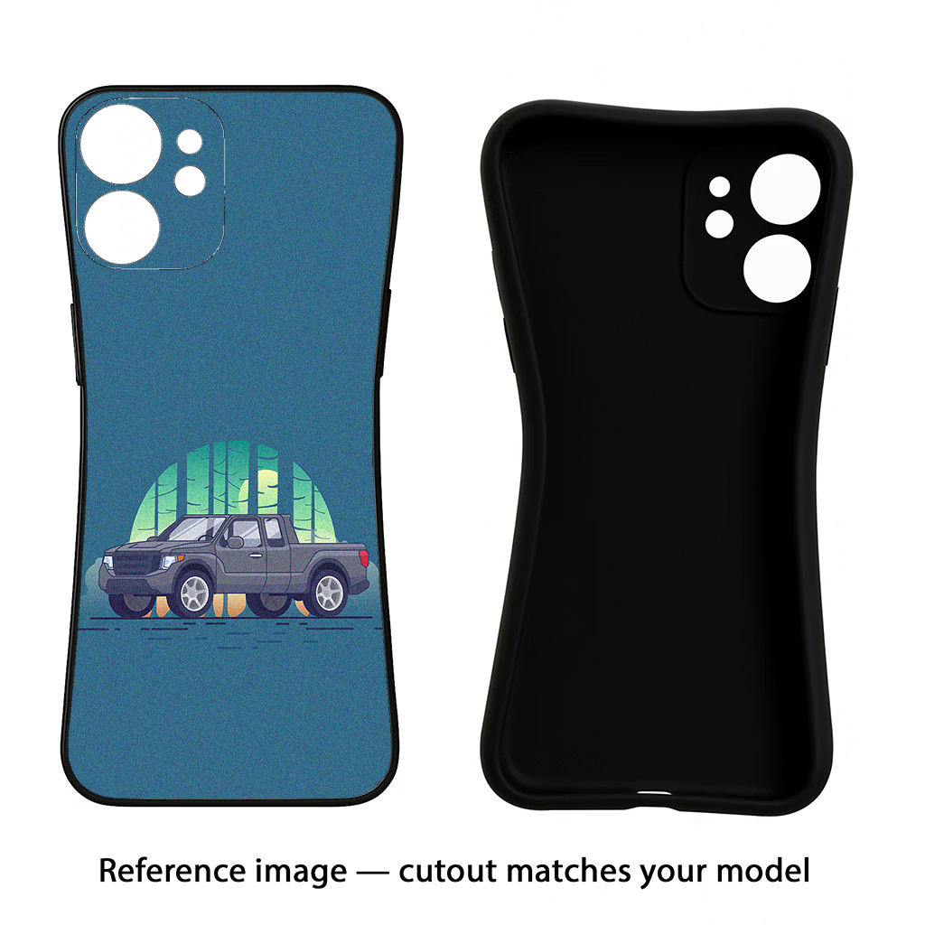 Retro Garage Vibe CMF by Nothing Phone 1 Black Soft Case Back Cover by Casekaro