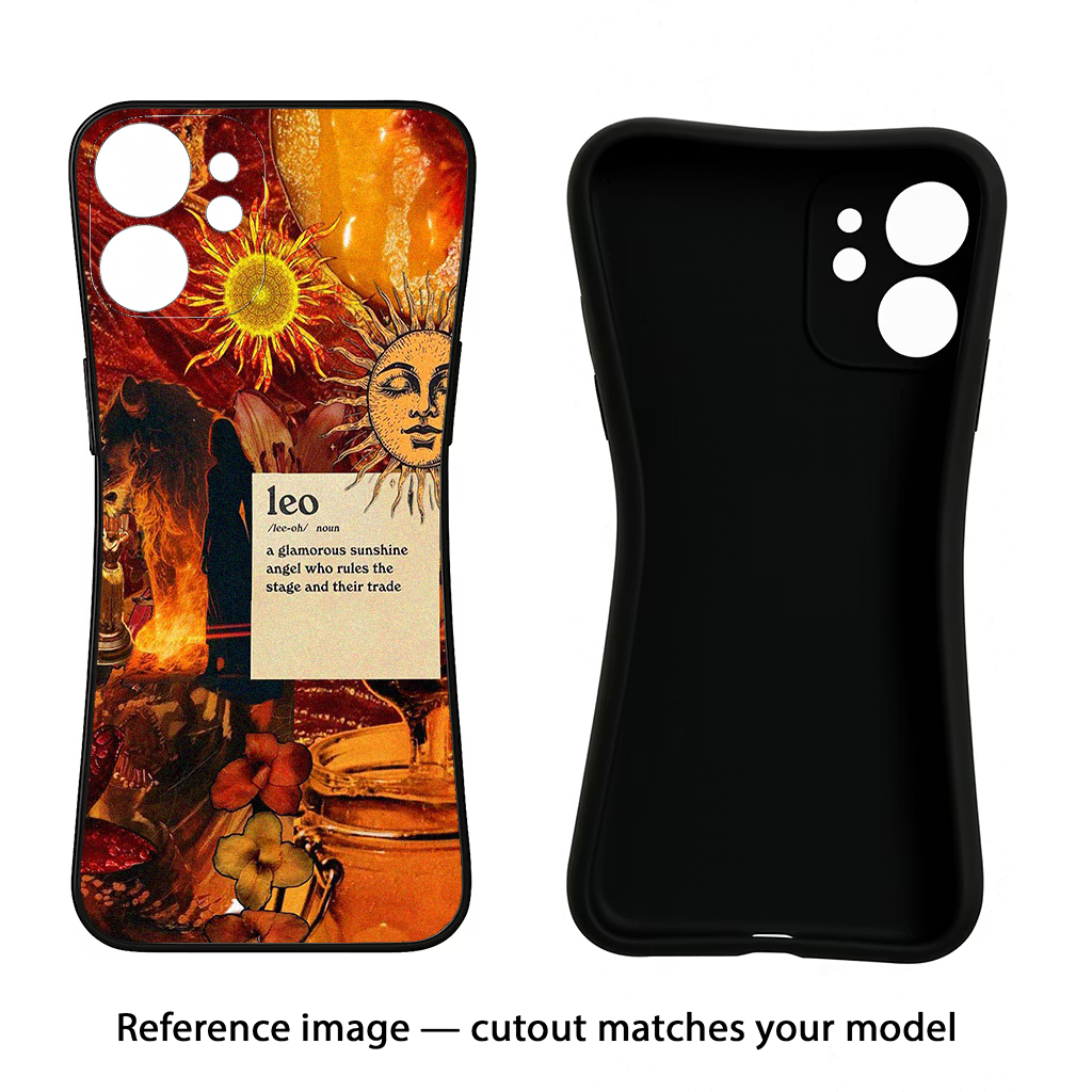 Leo Zodiac Samsung S24 FE 5G Black Soft Case Back Cover by Casekaro