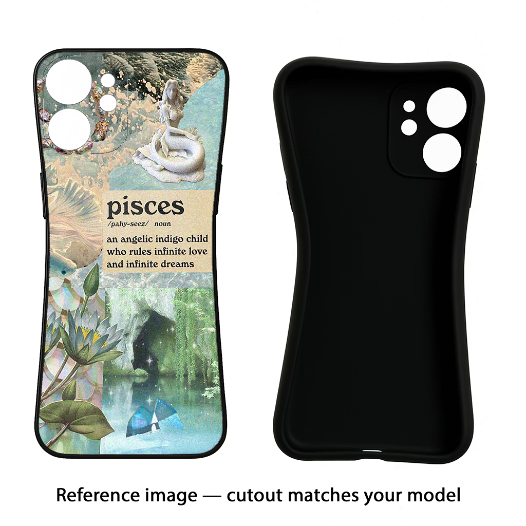 Pisces Zodiac Samsung S24 FE 5G Black Soft Case Back Cover by Casekaro