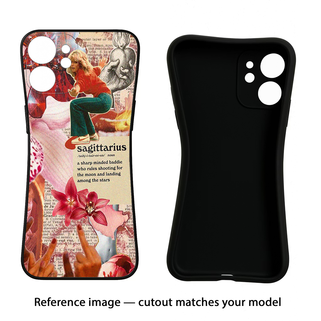 Sagittarius Zodiac Samsung S24 FE 5G Black Soft Case Back Cover by Casekaro
