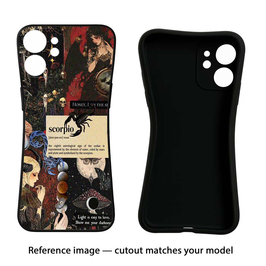 Scorpio Zodiac Samsung S24 FE 5G Black Soft Case Back Cover by Casekaro