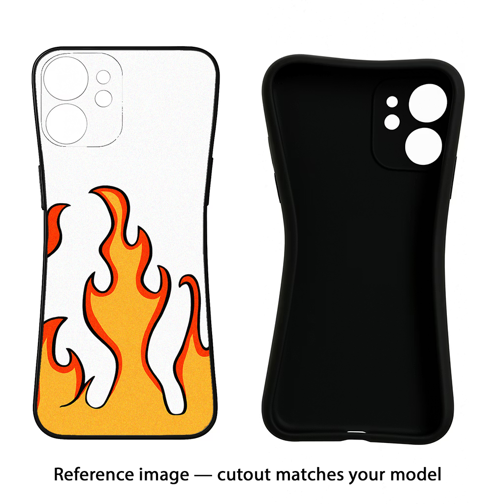 Fired Up – White Samsung S24 FE 5G Black Soft Case Back Cover by Casekaro