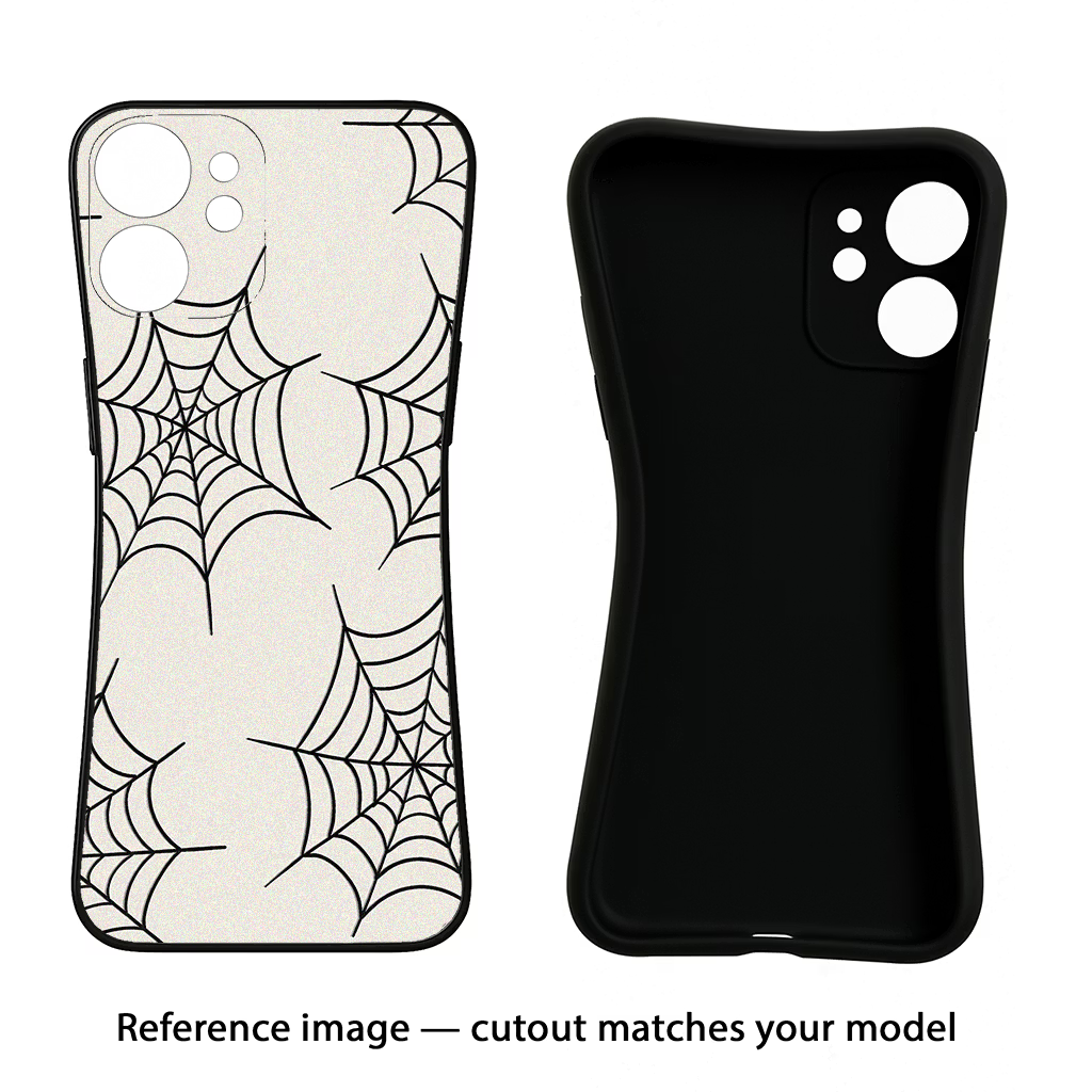 Spider Web Samsung S24 FE 5G Black Soft Case Back Cover by Casekaro