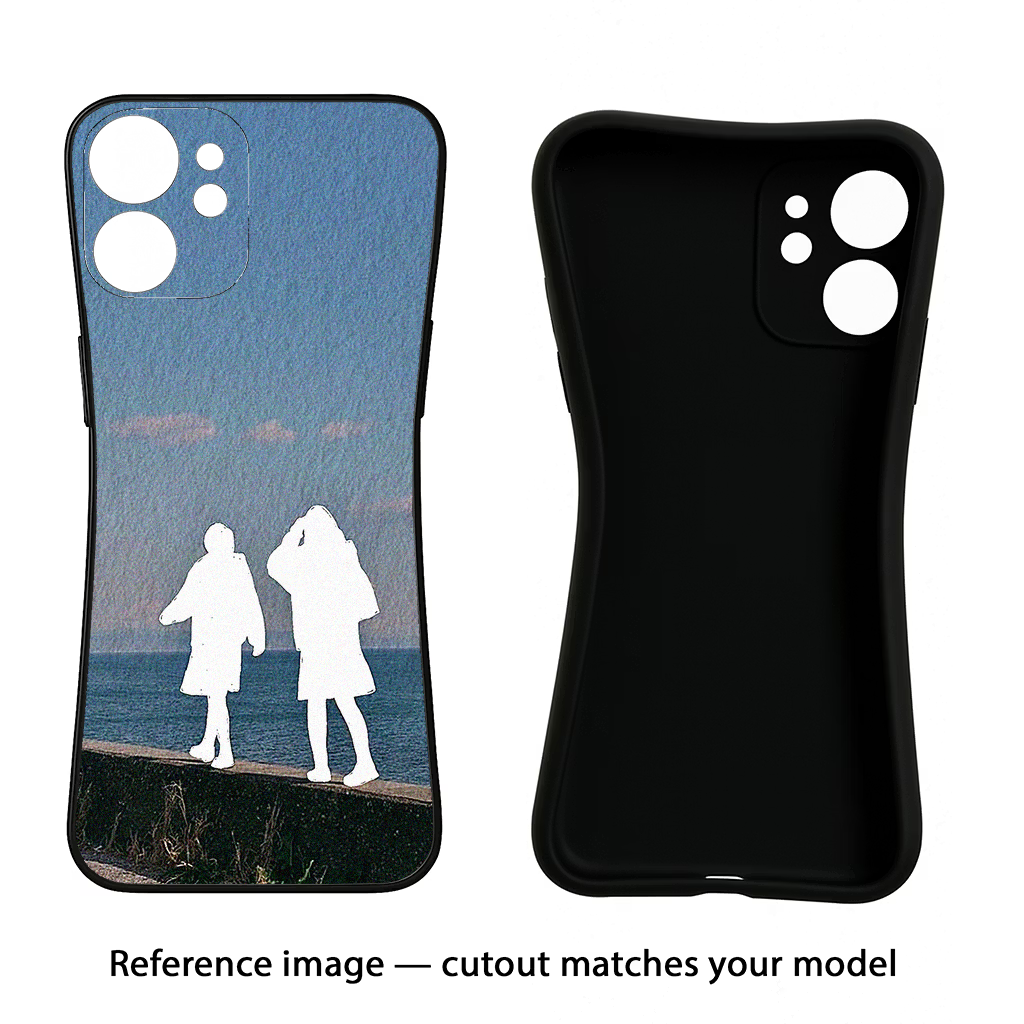 Coastal Dream Samsung S24 FE 5G Black Soft Case Back Cover by Casekaro