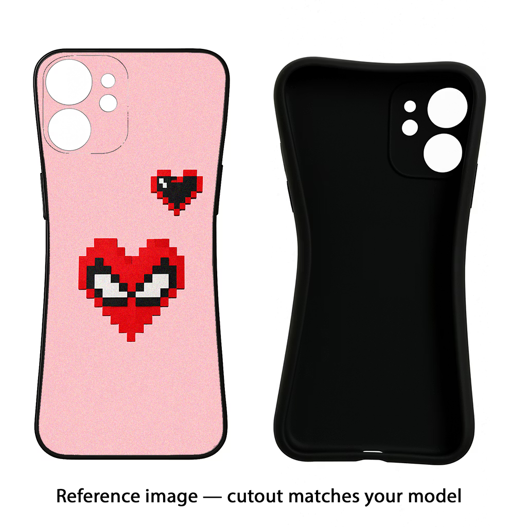 Gwen Heart Oppo A18/Oppo A38 Black Soft Case Back Cover by Casekaro