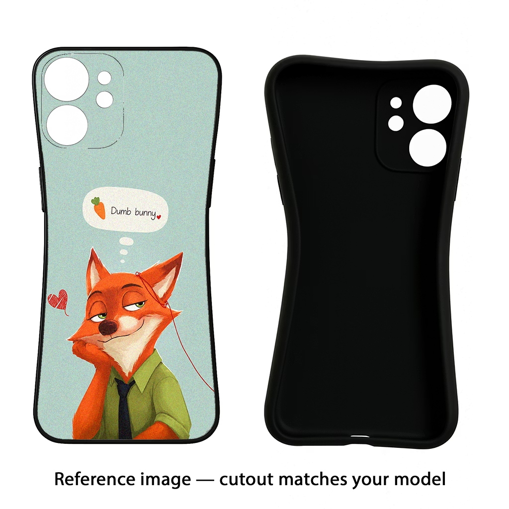 Nick Charm CMF by Nothing Phone 1 Black Soft Case Back Cover by Casekaro