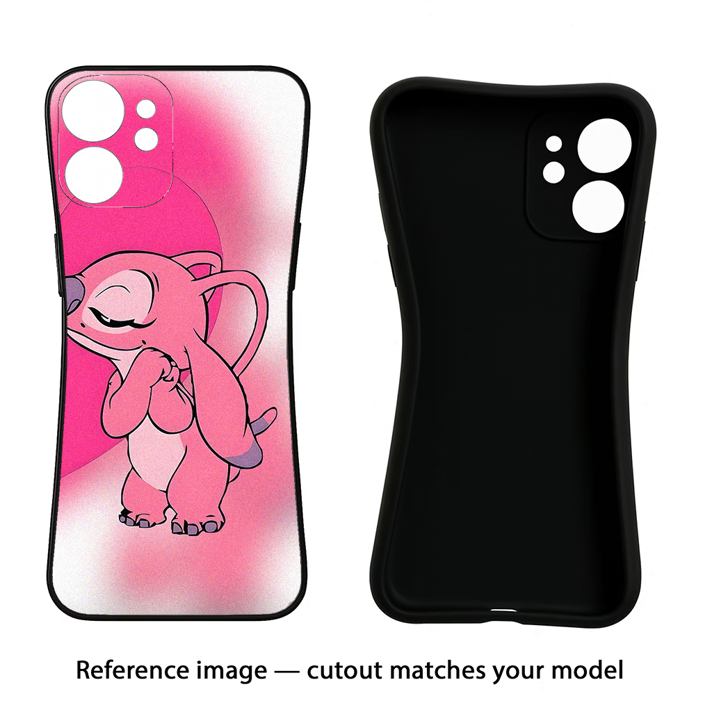 Angel Hug CMF by Nothing Phone 1 Black Soft Case Back Cover by Casekaro