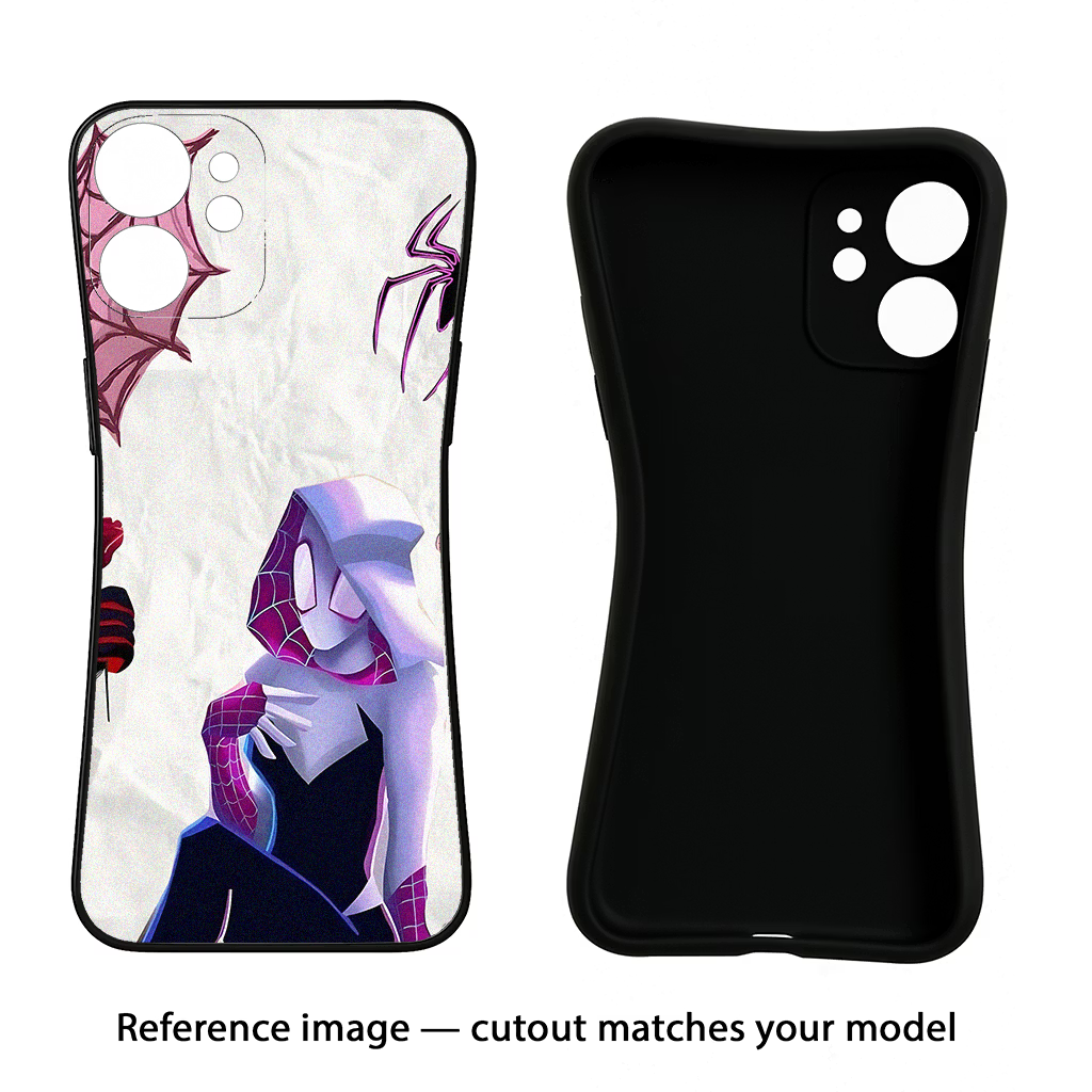 Gwen Verse Samsung S24 FE 5G Black Soft Case Back Cover by Casekaro