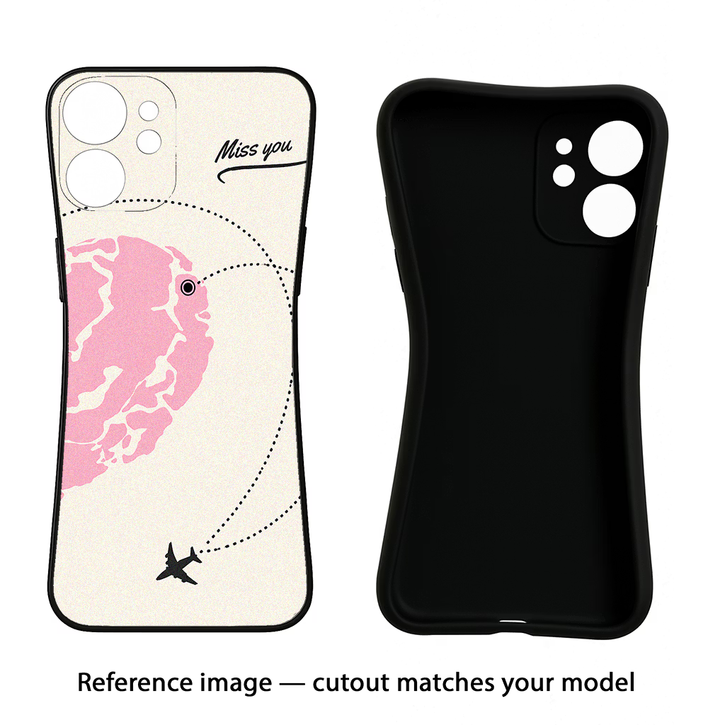 Miss Orbit CMF by Nothing Phone 1 Black Soft Case Back Cover by Casekaro