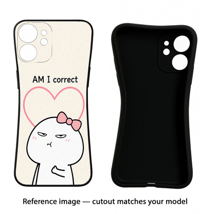 Always Right Motorola G85 Black Soft Case Back Cover by Casekaro