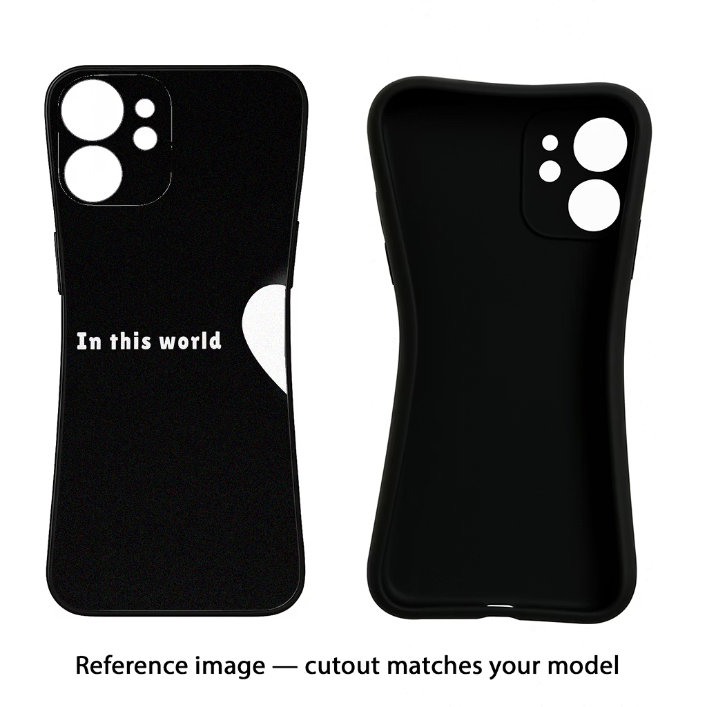 This World Samsung S24 FE 5G Black Soft Case Back Cover by Casekaro