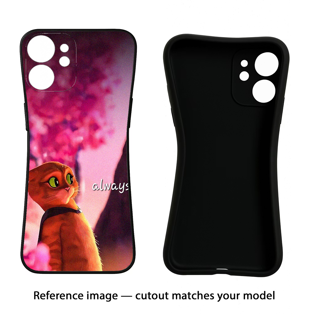 Always Cat CMF by Nothing Phone 1 Black Soft Case Back Cover by Casekaro