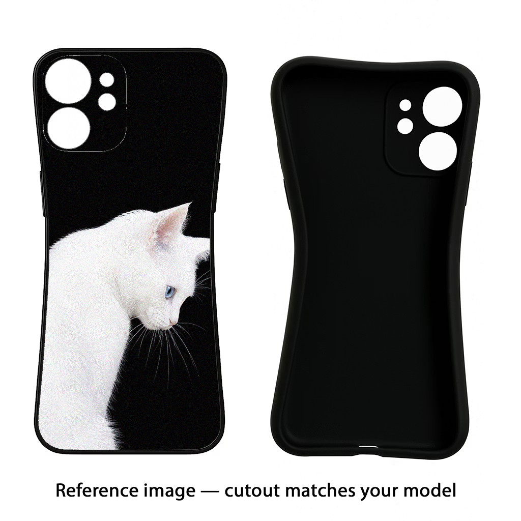 Snow Gaze Oppo A18/Oppo A38 Black Soft Case Back Cover by Casekaro