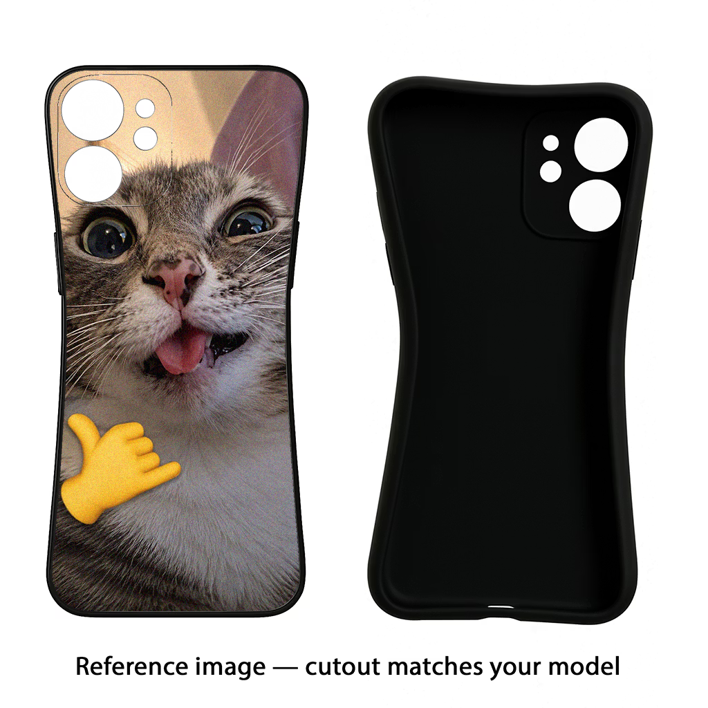Silly Cat Call Samsung S24 FE 5G Black Soft Case Back Cover by Casekaro