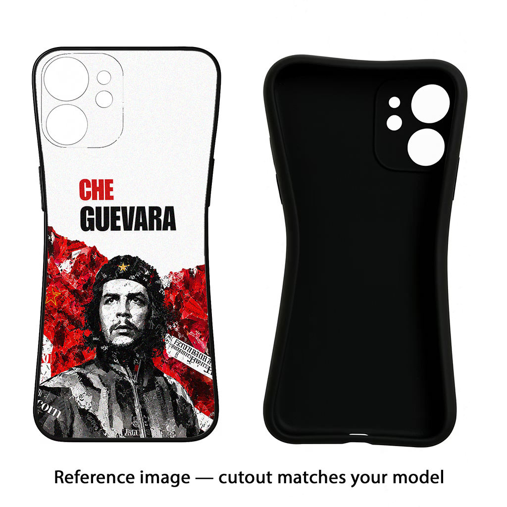 Che Guevara Revolution Samsung S24 FE 5G Black Soft Case Back Cover by Casekaro