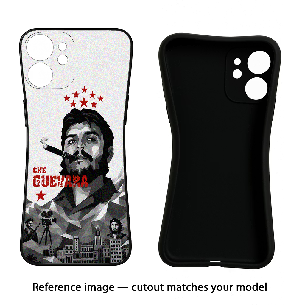 Che Guevara Iconic Samsung S24 FE 5G Black Soft Case Back Cover by Casekaro